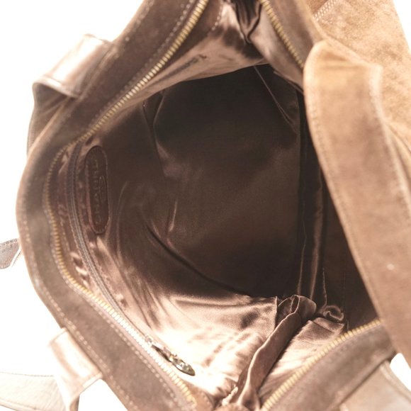 Auth Chanel Shoulder Bag Brown Suede #6573C22 - Picture 7 of 14